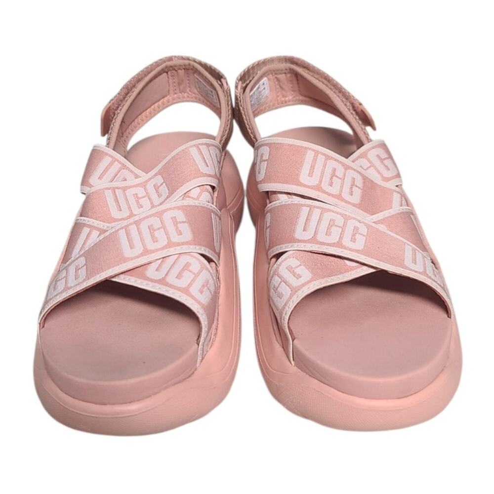 UGG LA Cloud Sport Sandal Pink Platform Strappy 7.5 - Picture 2 of 6
